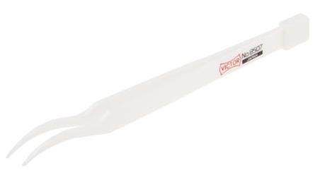 Pęseta, dł. 124, antymagnetyczna, materiał: Ceramiczny tlenek cyrkonu, RS PRO-89678