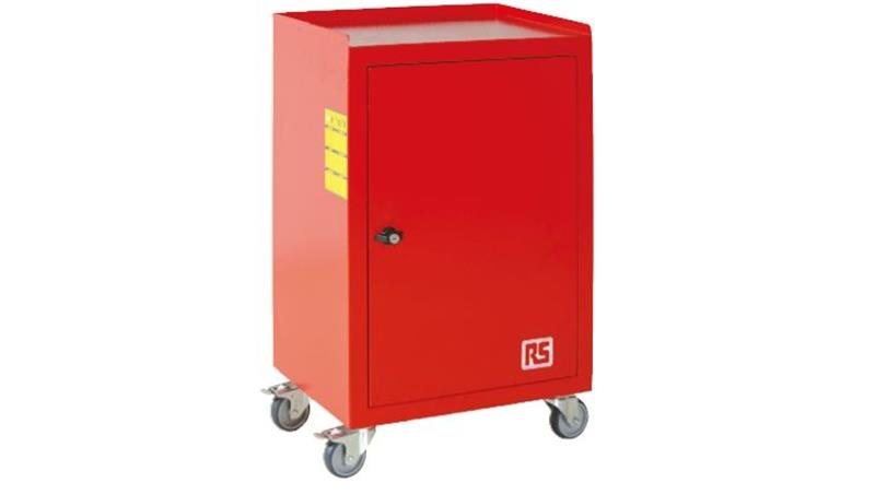 Szafka narzędziowa, na kółkach, 730 x 450 x 310mm, materiał: Stal, RS PRO-90513