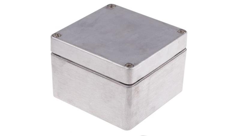 Obudowa Srebrny IP66 Neopren, 122 x 120 x 81mm, RS PRO-88690