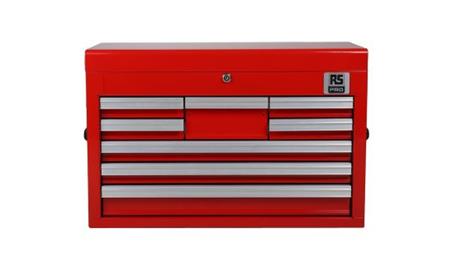 Szafka na narzędzia, 8-szufladowa, 660 x 307 x 427mm, materiał: Stal, RS PRO-90501