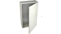 Szafka ścienna rozdzielcza RAL 7032, materiał: Stal, IP66, 1000 x 600 x 260mm, RS PRO-88691