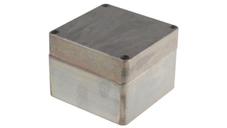 Obudowa Srebrny IP66 Neopren, 122 x 120 x 91mm, RS PRO-88697