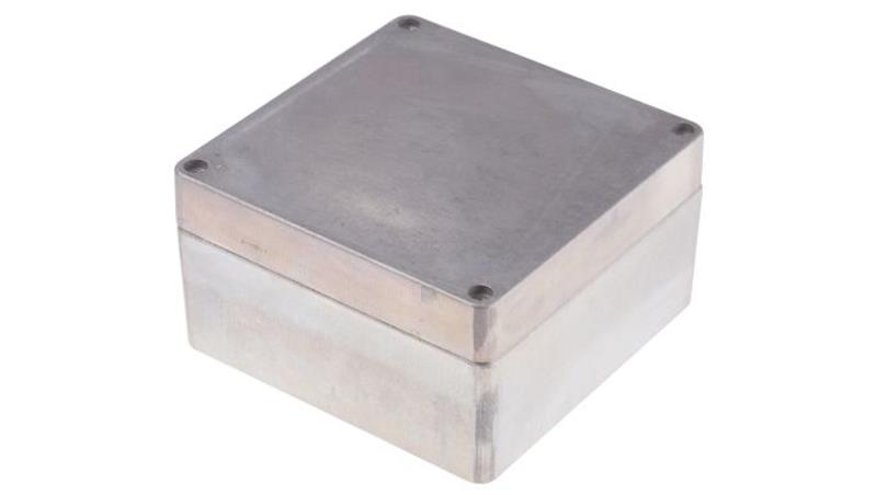 Obudowa Srebrny IP66 Neopren, 180 x 180 x 100mm, RS PRO-88684