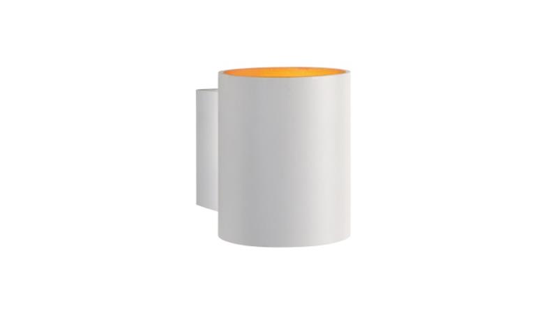 Kinkiet Squalla G9 IP20 tuba biała złota-87534