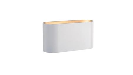 Kinkiet Squalla G9 IP20 biała złota-87536
