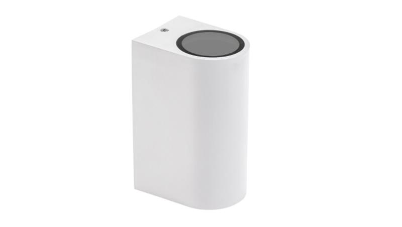 Oprawa elewacyjna Parete GU10 x2 Dwukierunkowy kinkiet 250V IP54 150 x 73 x 95mm Biały-86888 Oprawa elewacyjna Parete GU10 x2 Dwukierunkowy kinkiet 250V IP54 150 x 73 x 95mm Biały-86888