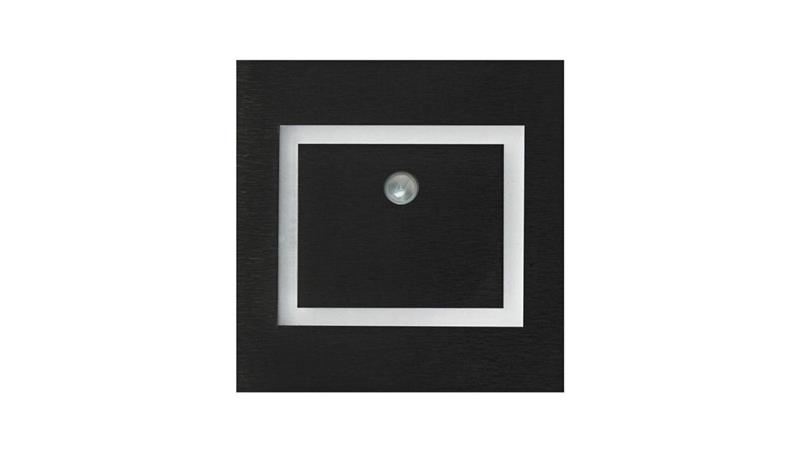 EVRA BLACK Barwa Ciepła 3000K. PIR. 12V EKS6902 Milagro-88051