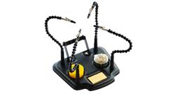 Uchwyt montażowy trzecia ręka ze złączami typu krokodylki na gęsiej szyji MP-KnGS-11M-1-90334