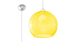 Lampa wisząca BALL żółta-87093