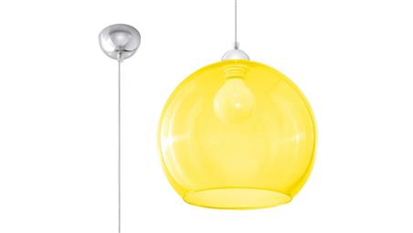 Lampa wisząca BALL żółta-87093
