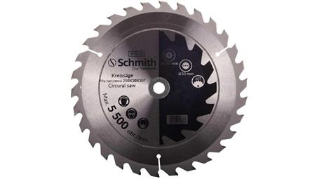 Tarcza piła do drewna widiowa 250x30 30T Schmith-89235