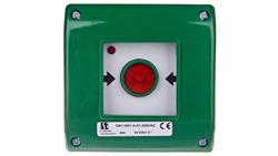 Przycisk awaryjny natynkowy 0Z 1R zielony OA1-W01-A-01-230VAC-63203