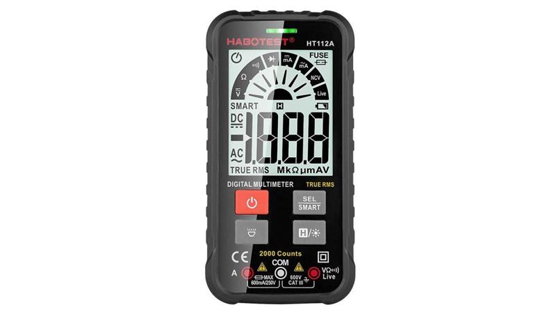 Cyfrowy multimetr uniwersalny Habotest HT112A True RMS-89300