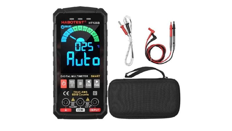 Cyfrowy multimetr uniwersalny Habotest HT126B-89305