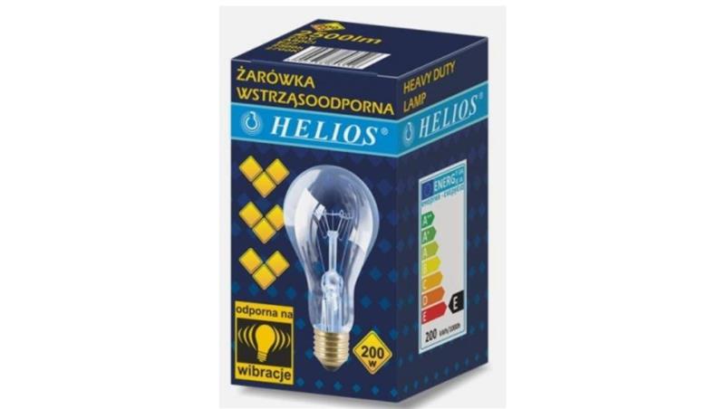 Żarówka wstrząsoodporna 200W 2500h A80 230V E27 WST-0351-86002