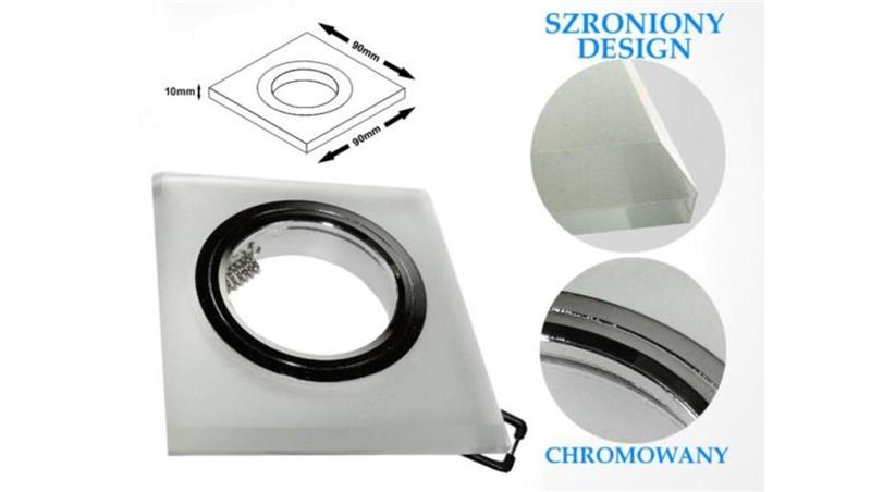 Oprawa sufitowa Worta szroniona chromowana MR16-87006 Oprawa sufitowa Worta szroniona chromowana MR16-87006