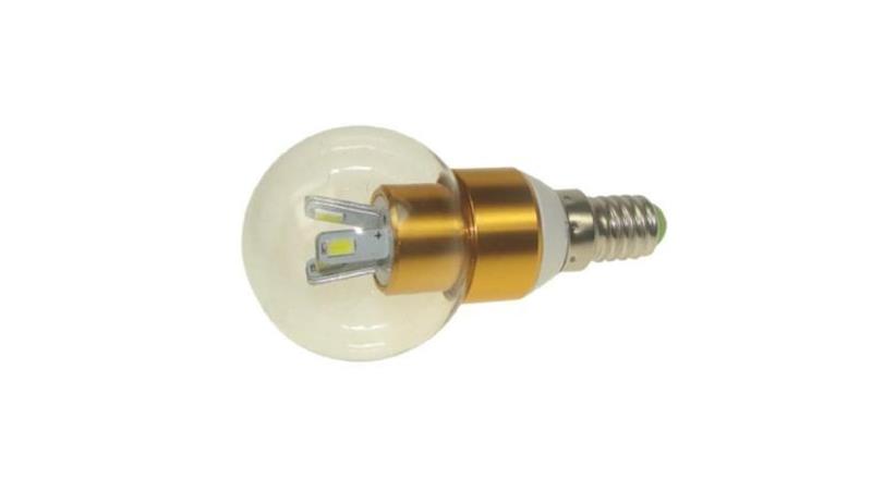 Żarówka LED FABIO E14 6x5630 3W DW złota--86096 Żarówka LED FABIO E14 6x5630 3W DW złota--86096