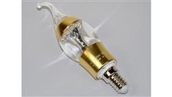 Żarówka LED Iddi S E14 4,6W WW złota--86088