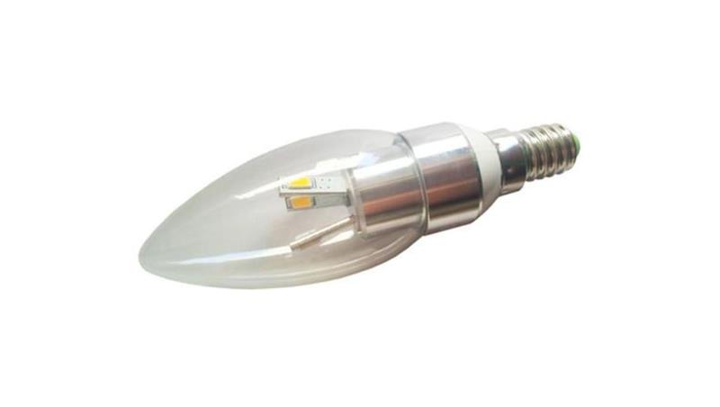 Żarówka LED KONGA E14 6x5630 3W CW srebrna--86086 Żarówka LED KONGA E14 6x5630 3W CW srebrna--86086