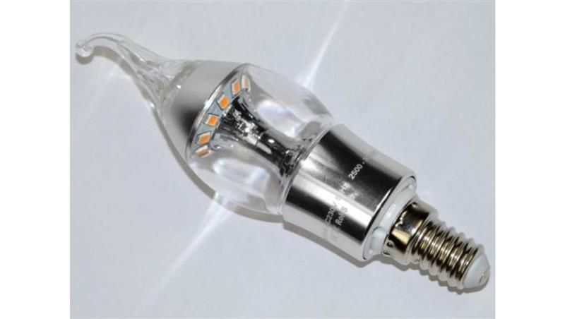Żarówka LED Iddi S E14 4,6W WW srebrna--86090 Żarówka LED Iddi S E14 4,6W WW srebrna--86090
