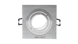 Oprawa punktowa 1x50W GX5,3 IIIkl. 12V IP20 SEIDY CT-DTL50-AL kwadrat 18281-63016