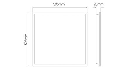 LED line LITE Panel Backlit 40W 4000K 4000lm 100lm/w kwadrat 595x595 Atest PZH 3 lata gwar.-87008
