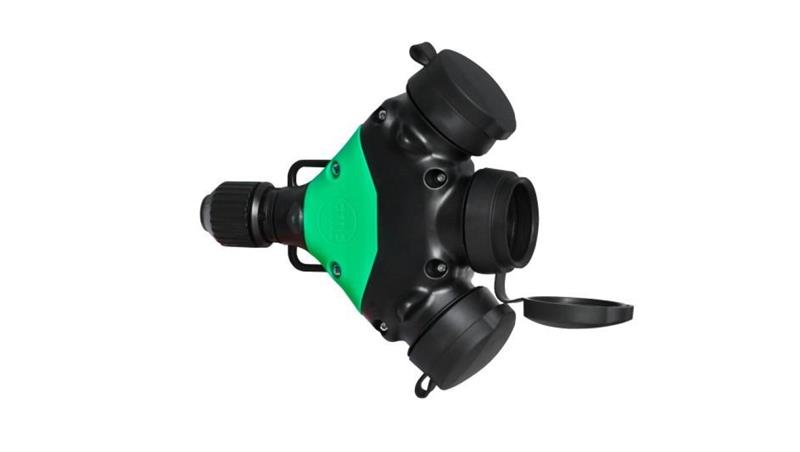 Rozgałęźnik gumowy 3x230V SCHUKO 16A IP44-85479