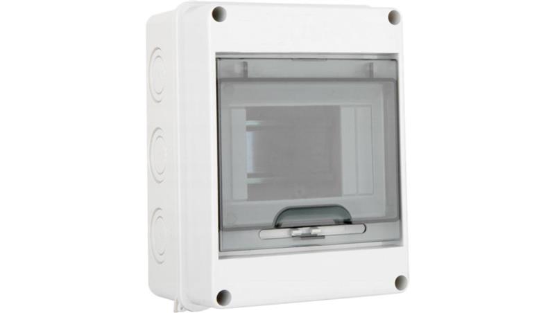 Rozdzielnica natynkowa hermetyczna 4 modułowa 1000V DC z listwą N+PE IP65 APV-88581