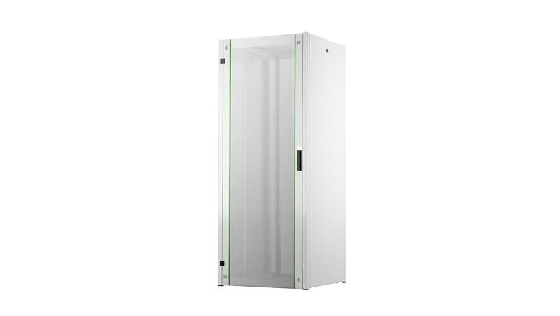 Szafa teleinformatyczna rack 19 cali Hyper Pro 42U 800x800, drzwi szklane, kolor szary Digitus Professional DN-51013-88754