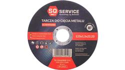 Tarcza do cięcia metalu 125x1,5 seria SQ mocna Schmith-90355