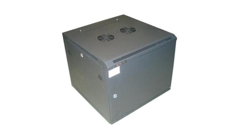 Szafa 19cali wisząca PILO 9U 600x600 RAL9004 blacha-88759