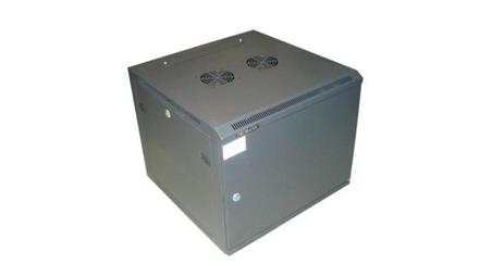 Szafa 19cali wisząca PILO 9U 600x600 RAL9004 blacha-88759