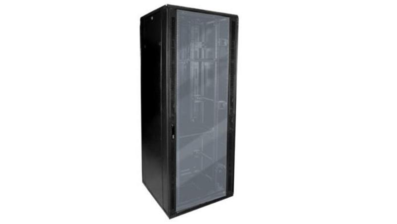 Szafa 19cali stojąca 42U 600x800 BETA RAL9004 szkło-88762