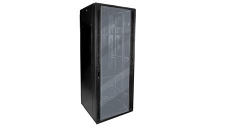 Szafa 19cali stojąca 42U 600x800 BETA RAL9004 szkło-88762