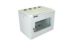 Szafa 19cali wisząca ECO 8U 540x400 RAL7035 szkło-88765