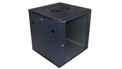 Szafa 19cali wisząca ZETA 12U 600x600 RAL9004 szkło d-88757