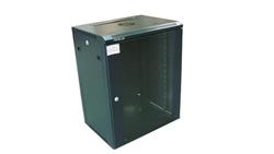 Szafa 19cali wisząca ZETA 15U 600x450 RAL9004 szkło d-88766