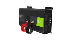 Przetwornica napięcia Inwerter Green Cell PRO 12V na 230V 1000W/2000W Czysta sinusoida-84775