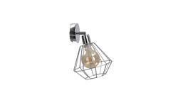 Kinkiet loftowy 1xE27 FOSKAL SILVER-87825