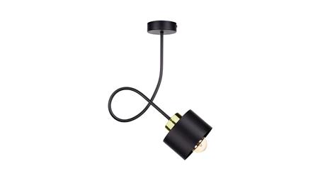 Lampa sufitowa nowoczesna 1xE27 SIMPLY BLACK/GOLD-87828