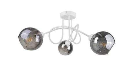 Lampa sufitowa nowoczesna 3xE27 RING WHITE-87910