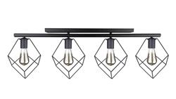 Lampa sufitowa nowoczesna 4xE27 ARNICA BLACK-87834