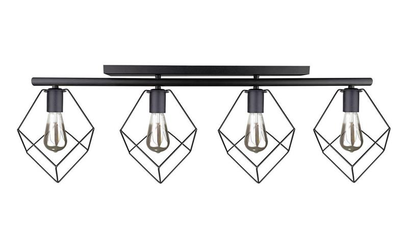 Lampa sufitowa nowoczesna 4xE27 ARNICA BLACK-87834 Lampa sufitowa nowoczesna 4xE27 ARNICA BLACK-87834
