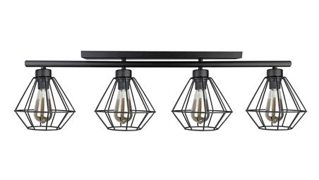 Lampa sufitowa nowoczesna 4xE27 FEBRIS BLACK-87836