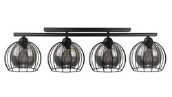 Lampa sufitowa nowoczesna 4xE27 STIGMA BLACK-87930