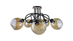 Lampa sufitowa nowoczesna 5xE27 VENUS WOOD-87874