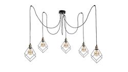 Lampa wisząca 5xE27 RUBEN GOLD-87859