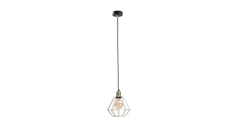 Lampa wisząca loftowa 1xE27 COMO GOLD-87871