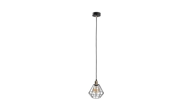 Lampa wisząca loftowa 1xE27 FOSKAL GOLD-87858