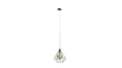 Lampa wisząca loftowa 1xE27 FOSKAL SILVER-87865